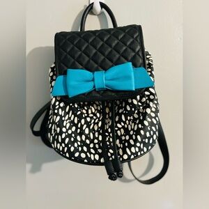 Betsey Johnson Backpack Purse